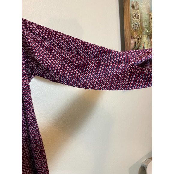 Vintage Disco 70s TownCraft Penneys Mens Long Sleeve Button Down disco shirt - Picture 11 of 16